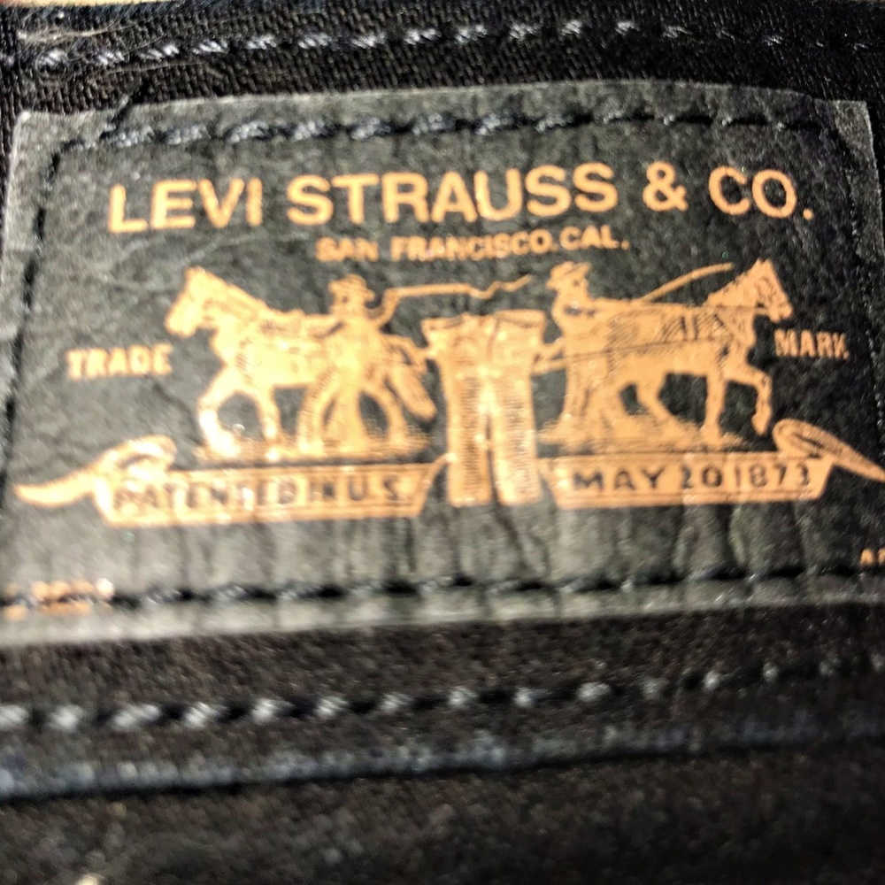 SOLD. LEVI’S 512 Women’s Plus Size 22 Blk Jeans - Picture 6 of 8